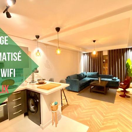 Spacious New 1-Bedroom Unit In Downtown W Terrace And Free Parking الدار البيضاء المظهر الخارجي الصورة