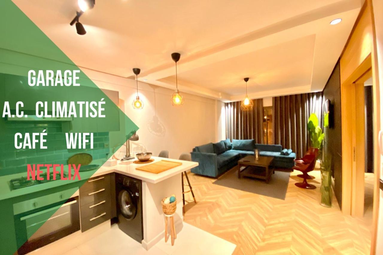 Spacious New 1-Bedroom Unit In Downtown W Terrace And Free Parking الدار البيضاء المظهر الخارجي الصورة
